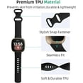 thumbnail image 4 of Comvin Compatible With Fitbit Versa 3/Versa 4/Sense 2/Sense Bands for Women Men, Soft Sport Silicone Wristbands, 4 of 6
