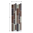 thumbnail image 3 of Truu Design Plastic Peel/Stick Backsplash Wall Tile Set Multi-Color (Set of 12), 3 of 4