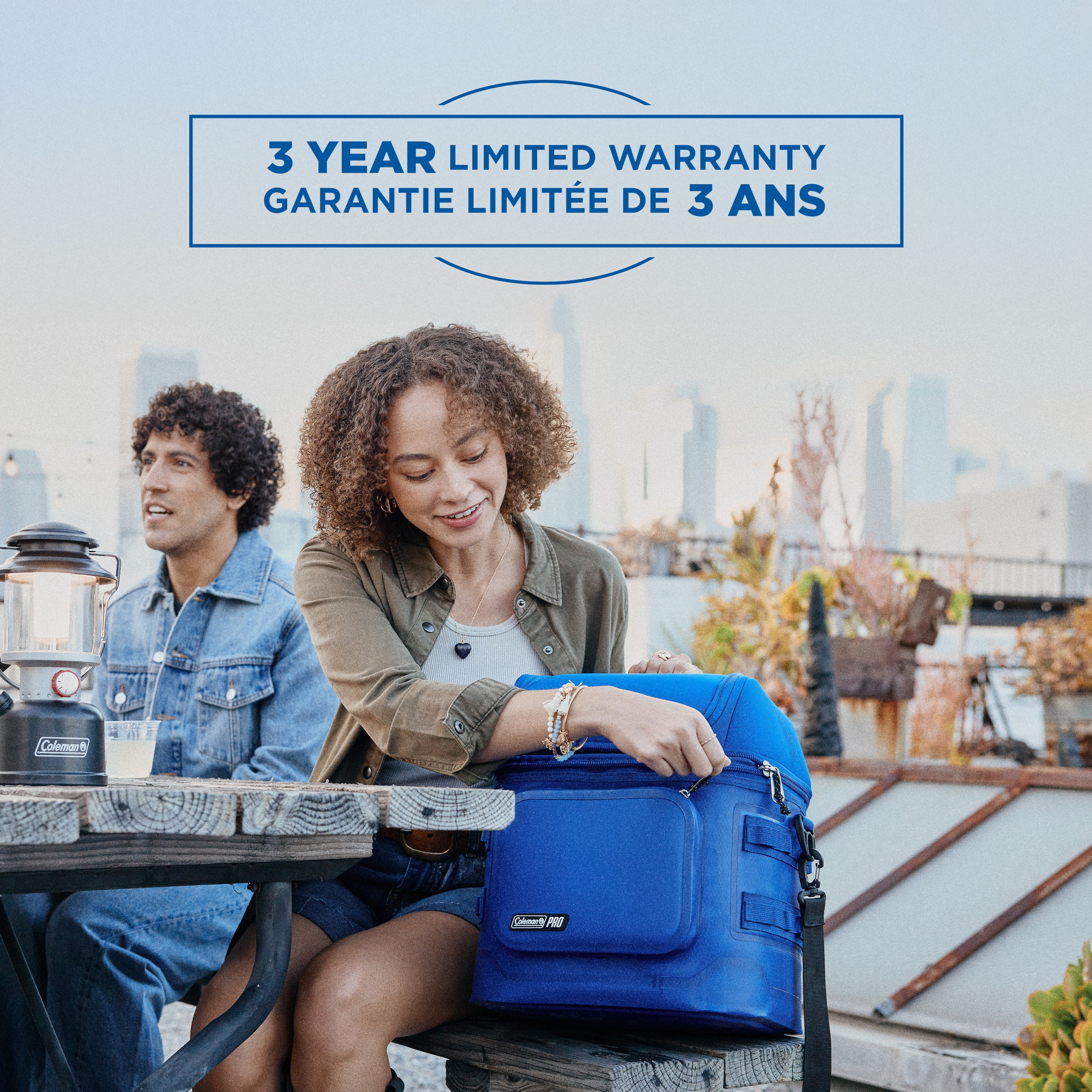 Coleman Pro Premium Soft Cooler, 24 Can (32 qt) Lunchbox with Insulated Lid & Body, Stays Cold up to 35 Hours