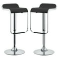 thumbnail image 1 of Modern Contemporary Kitchen Bar Stools Set of Two Black, 1 of 4
