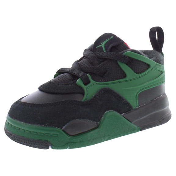 Nike Jordan 4 RM Infant/Toddler Shoes Size 5, Color: Black/Varsity Red/Gorge Green