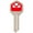 Red, variant on 236908 Kwikset Key Blank, Red