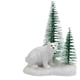 thumbnail image 5 of Figura de animal navideño, decoración del hogar, estatua de animal navideña en miniatura Oso, 5 of 5