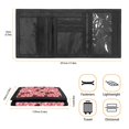 thumbnail image 6 of CHAQLIN Love Music Lightweight Children's Wallet, Polyester Tifold Coin Purses Portable Trifold Coin Purse Wallet for Outdoor Outdoor Sports, 6 of 6