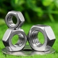 thumbnail image 5 of Left Hand Thread Hex Nut 304 Stainless Steel Full Thread Metric M4-M20 for Choice Reverse Thread Hex Drive, 5 of 6