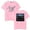 Pink, variant on AUDREY NUNA Merch AUDREYNUNA Tour T-shirt Short Sleeve Women Men Summer Tee Top Tshirt