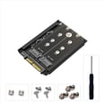 thumbnail image 5 of 2X SSD NVME M.2 2 en 1 y SSD B Key/ Key A SFF-8639 U.2 con Soporte de : Conserva el SSD MSATA Como Unidad de 7 mm y 2,5 Pulgadas, 5 of 5