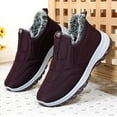 thumbnail image 7 of Xiaoxatg Winter Style Sneakers for Women - Warm Comfortable Thick Boots Athletic Footwear for Various Activities 7 Purple, 7 of 7