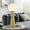 White Satin Brass, variant on Modway Apex Glass Globe Glass Table Lamp