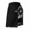 thumbnail image 4 of Tool Band Men's Swim Trunks Board Shorts Drawstring Elastic Waist Quick Dry Swimsuits Beach Shorts with Pockets S, 4 of 8