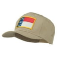 thumbnail image 2 of Eastern State North Carolina Embroidered Patch Cap - Khaki OSFM, 2 of 5