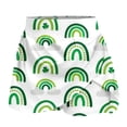 thumbnail image 3 of DHFJKG Womens Athletic Skorts For Running Tennis Clover Print Workout Mini Skirt With Built In Shorts Comfortable Activewear Stylish Skirt, 3 of 6