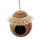 thumbnail image 5 of Casa de cáscara de coco para loros, decoración de hábitats, jaula nido para periquitos. Colgante, 5 of 9