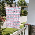 thumbnail image 5 of Easygdp Striped Flamingo Garden Flag Yard Flag Welcome Flag, Double-Sided, Weather Resistant for Outdoor Decor - 28"x40", 5 of 9