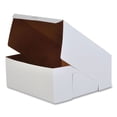 thumbnail image 2 of SCT® Bakery Boxes, 12" x 12" x 6", White, Pack Of 50 Boxes, 2 of 4