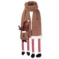 thumbnail image 3 of Wosthever Bufanda navideña Elk Bufanda larga de felpa Bufanda cálida de invierno Decoraciones navideñas Regalos para mujeres Hombres Kits de decoración para fiestas Wosthever HA039095-00, 3 of 6