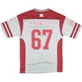 thumbnail image 2 of Big Boy Morehouse Maroon Tigers S14 Mens Football Jersey [Grey - XL], 2 of 3