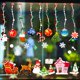 thumbnail image 4 of Pegatina de cristal para ventana de Feliz Navidad, adorno de Navidad, decoración de Navidad, vestido extraíble, bricolaje, Color de PVC, pegatinas estáticas sin pegamento JAMW  Sencillez, 4 of 5