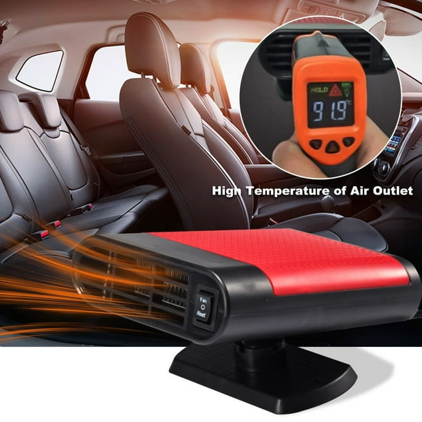 2 in 1 Car Heater Fan 12V Windshield Auto Car Defogger Defroster Plug