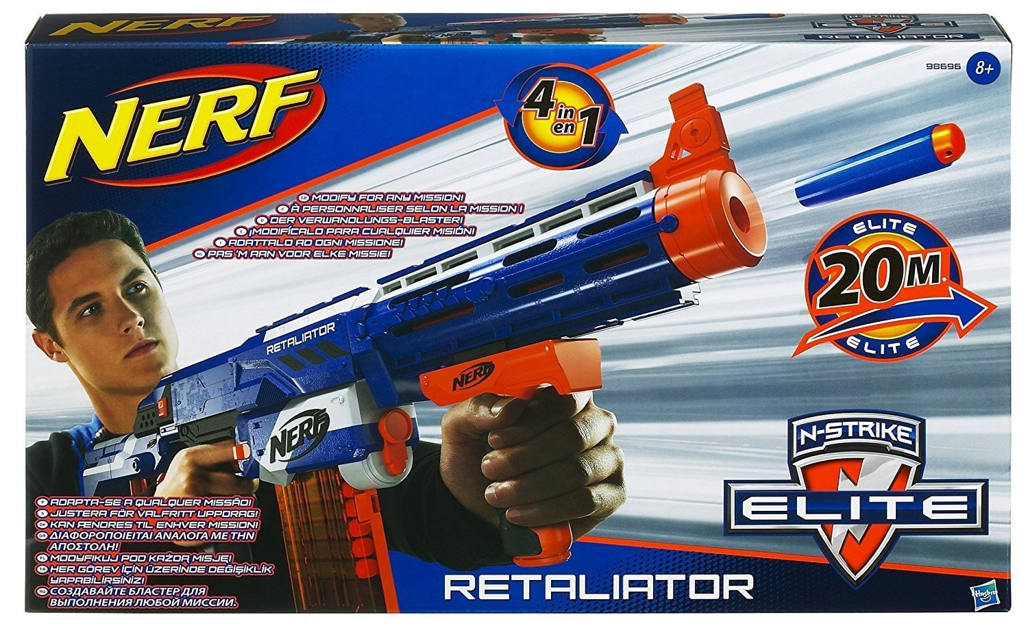 Nerf Nstrike Elite Retaliador Blaster Hasbro — Playfunstore