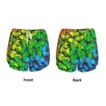 thumbnail image 5 of Haiem Rainbow Butterflies Women's 2 in 1 Running Shorts - Lightweight Athletic Workout Gym Yoga Breathable Sports Shorts Liner with Phone Pockets-Large, 5 of 9