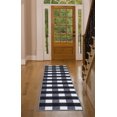 thumbnail image 4 of Ottomanson Ottohome Collection Non-Slip Rubberback Checkered Design Indoor Rug, 4 of 9