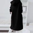 thumbnail image 6 of Women's Zip Up Hoodie Fleece Sweatshirts Lightweight Hooded Jacket Plus Size Tunic Long Hoodies with Pockets, 6 of 6