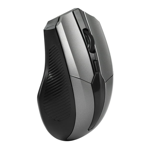 Ratón Inalámbrico NikouMX 2,4 GHz Óptico USB Amarillo Gris