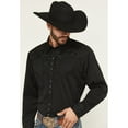 thumbnail image 2 of Scully Men's Floral Embroidered Retro Long Sleeve Snap Western Shirt Big And Jet 4X, 2 of 5