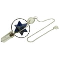 thumbnail image 3 of Harmonize Dowsing Merkaba Pendulum Blue Lapis Lazuli Stone Reiki Healing Crystal, 3 of 3