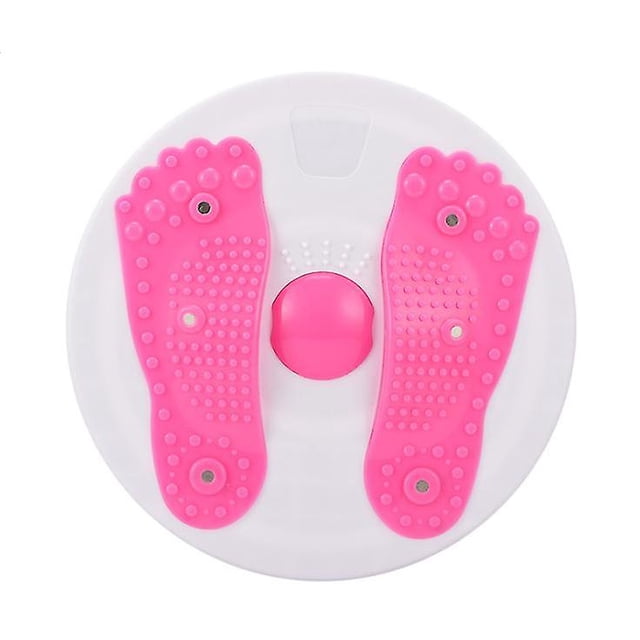 Twisting Disc Home Máquina de ejercicios de fitness para mujeres Máquina de entrenamiento de cintura,Rosado. Afortunado Sencillez