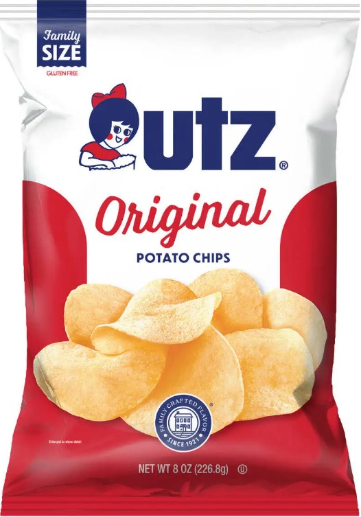 Original Utz: Potato Chips Snack Bags – 1.5 oz Each [Pack of 12] – SUPERDEALS Value Bundle with Mystery Gift