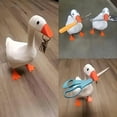 thumbnail image 3 of Elegant Resin Goose & Duck Desktop Sculpture for Home Decor, Dual Key Holder and Tool Rack, Large Minimalist Gift for Bedroom, Office, Hotel, Home Decor Ornament, Decorative, 3 of 6