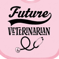 thumbnail image 4 of Inktastic Future Veterinarian Boys or Girls Baby Bib, 4 of 4