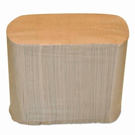 MOR Kraft 2-Ply Interfolded Dispenser Napkins- 6.5 x 8.25 - 6000 Per Carton