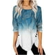 thumbnail image 1 of Tops Para Mujer Blusa Casual Elegante Camisas de Manga Larga Otoño Impreso A La Moda Cómoda Camiseta Suelta S Odeerbi ODB170175, 1 of 6