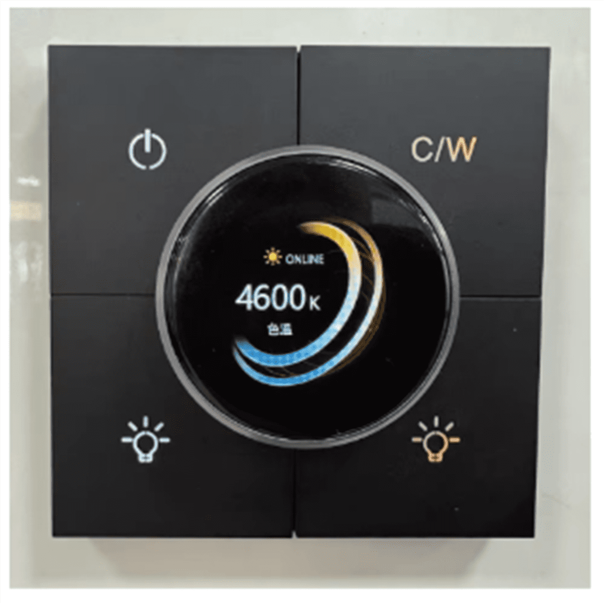 X3-Dimming TuYa Intelligent Switch Smart Multifunctional Panel Home Automation Black,1 * Dimming TuYa Intelligent switch,Black