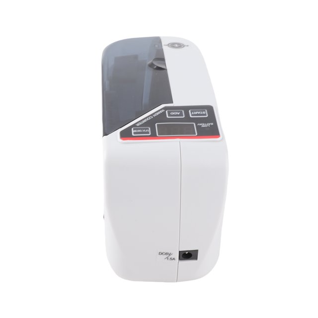 Mini Handy Bill Cash Banknote Counter Money Currency Counting Machine AC or Battery Powered