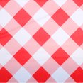 thumbnail image 5 of (6 pack) Way to Celebrate! Red Buffalo Plaid Plastic Party Tablecloth, 84 x 54in, 5 of 7