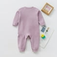 thumbnail image 6 of Bodysuit Romper Pajamas Jumpsuit Thin Long Sleeves Sleeper Preemie Sleepers 2PCS, 6 of 9