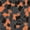 Black Orange, variant on Manfei Rustic Camouflage Twin Fitted Sheet, Contemporary Art Camo Bedding, Olive Green, 2pcs, 1 Fitted Sheet and 1 Pillowcase