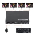 thumbnail image 2 of XingJian LLC Aimos Clavier USB 4 Ports Contrôleur de Souris KVM Switch, 2 of 10
