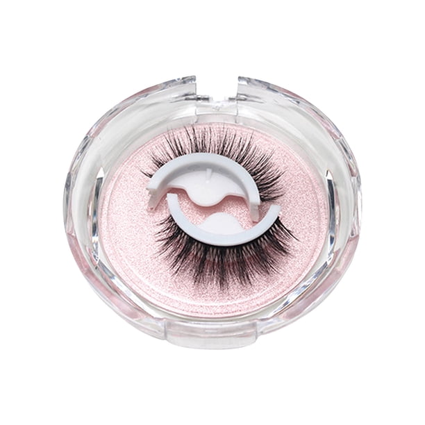 Pestañas autoadhesivas reutilizables sin pegamento, pestañas postizas naturales, pestañas largas y finas, paquete de pestañas de extensión, maquillaje, pestañas gruesas, suaves