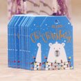 thumbnail image 3 of 100pcs Christmas Hangtags Decorative Paper Tags Decorative Paper Tags Wrapping Christmas Tree Labels for Wrapping Decor, Type 7, 3 of 6
