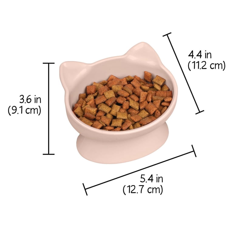 Kitty City Plastic Raised Cat Ear Bowls, 2-Pack photo 6