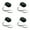 Black 4PCS, variant on Home Travel Storage Bag for Fingertip Oxygen Saturation Check Easy to Carry Fingertip Oxygen Saturation Check Storage Bag Case Box 1/2/3/4 PCS (Black)