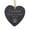 Slate Black (Design 8), variant on Darling Souvenir MADE WITH LOVE Personalized Couple Names Wedding Sign Gift Engraved Heart Slate Hanging Christmas Tree Ornament with String
