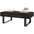 thumbnail image 3 of Bestar Lyra Storage Coffee Table in Black Oak, 3 of 9