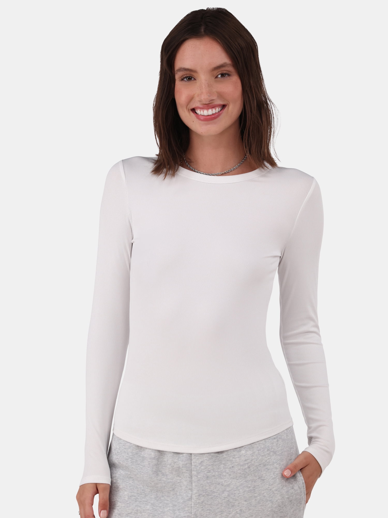 〈NONTOKYO〉RIB CREWNECK TOP (LONG SLEEVE) / リブクリーネックトップ (長袖)（CAT）