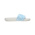 thumbnail image 2 of Dr. Scholl's Womens Pisces Canvas Slip-On Slide Sandals Blue 6 Medium (B,M), 2 of 3
